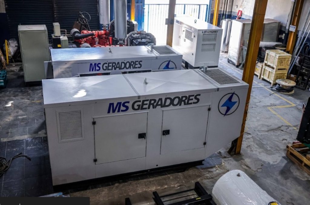 Gerador de energia da MS Geradores
