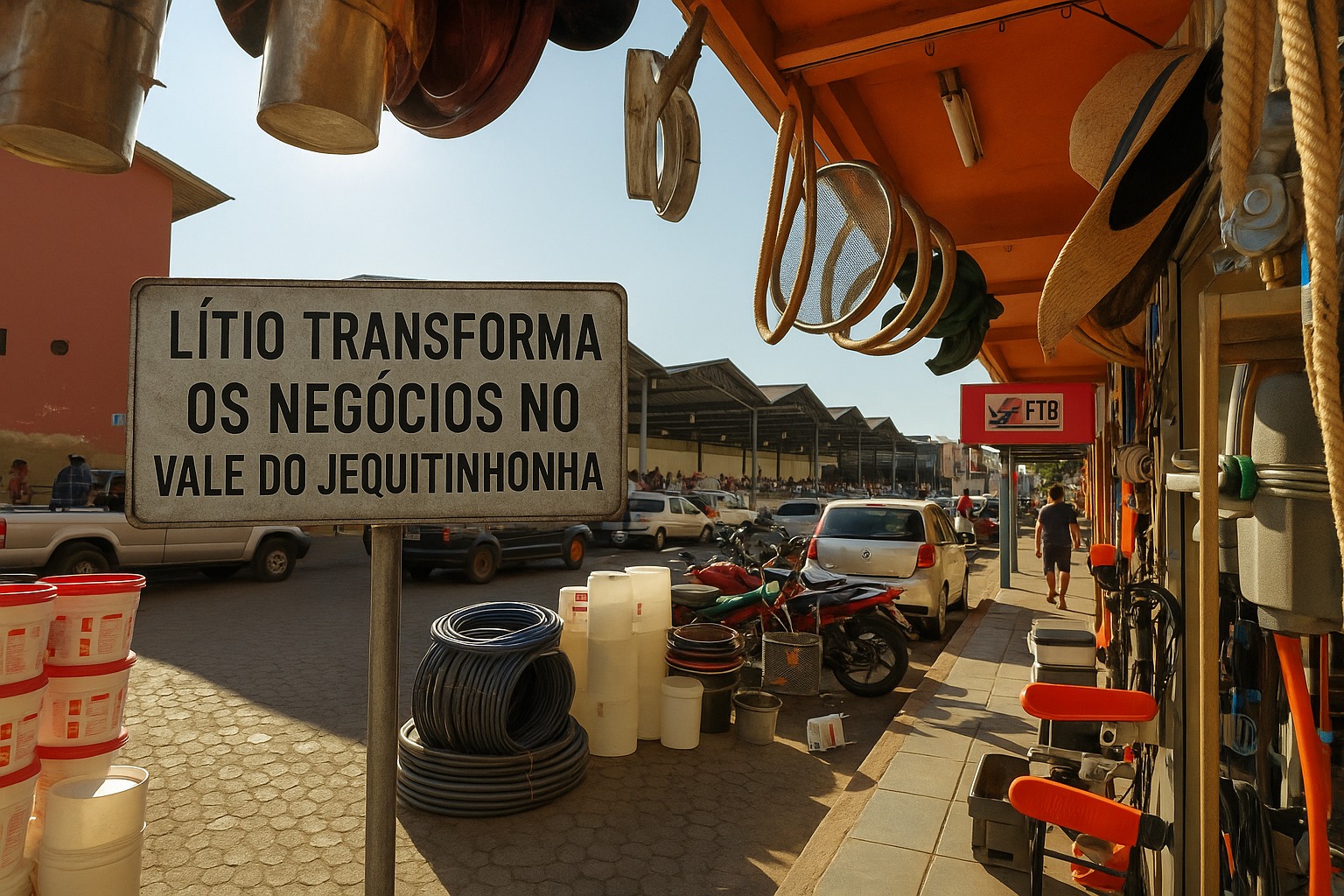 Projetos de lítio reescrevem a vida de comerciantes no Vale do Jequitinhonha