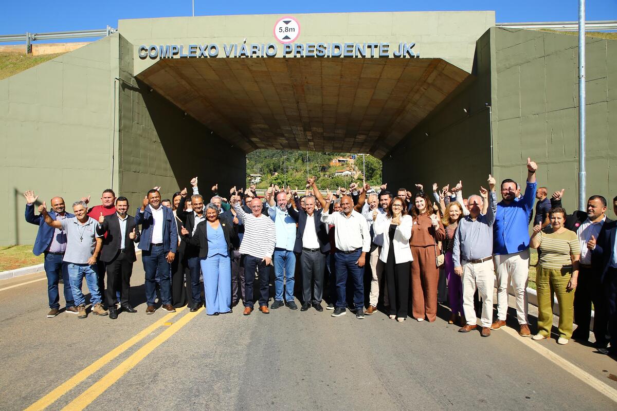 Trevo da BR-381 é inaugurado em São Gonçalo do Rio Abaixo