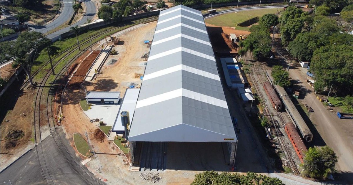 Terminal Siderúrgico do Horto Florestal está em fase de testes