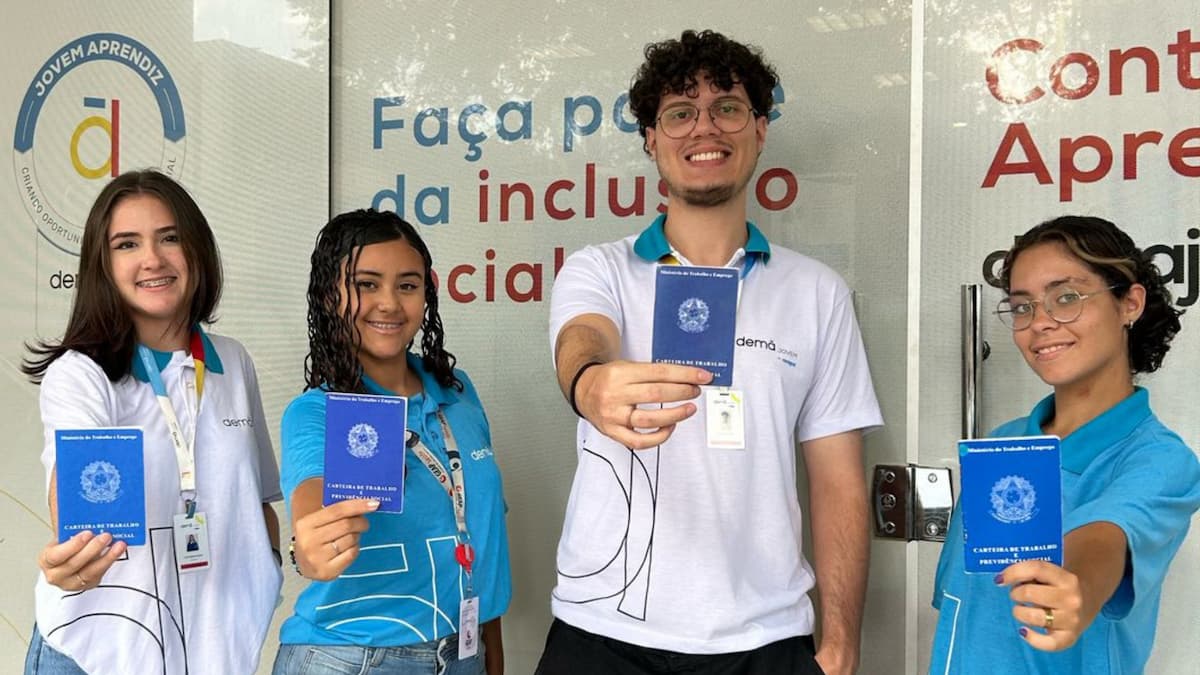 Minas tem 41 vagas abertas para jovens aprendizes em oito cidades; veja a lista