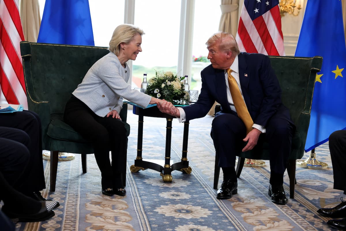 Trump fecha acordo com UE e EUA reduz tarifa do bloco para 15%