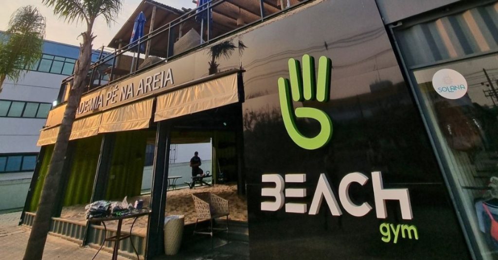 Academia da rede 4BeachGym.