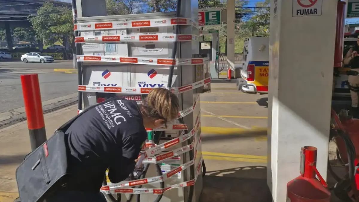 Combustível adulterado: veja quais são postos de BH interditados pelo Procon
