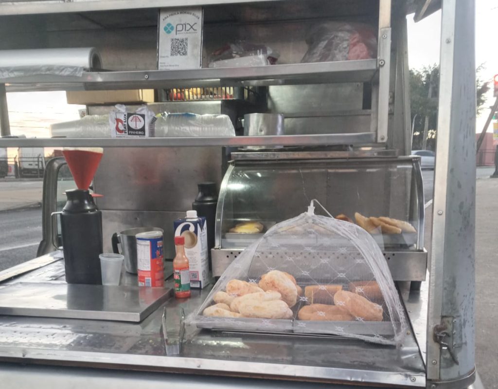 carrinho de lanches