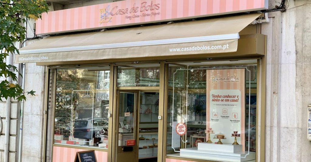 Loja da rede Casa de Bolos em Portugal.