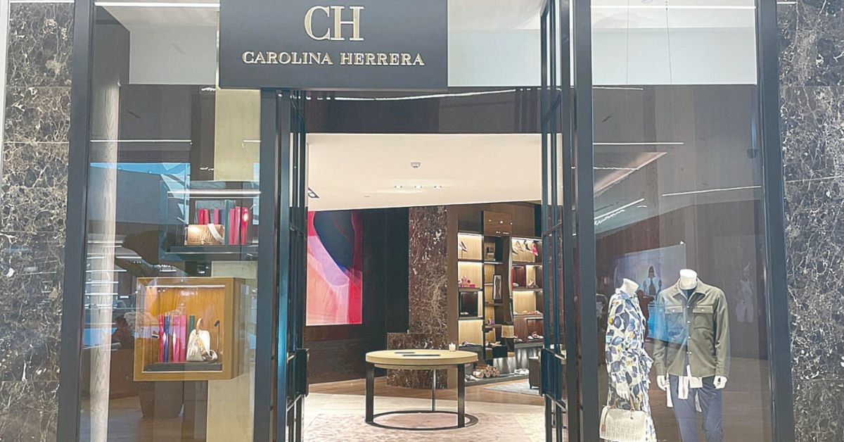 CH Carolina Herrera abre primeira loja na Capital, no DiamondMall