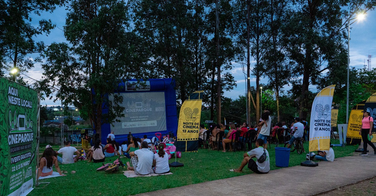 Cine Parque tem cinema gratuito e ao ar livre em BH até 3 de agosto