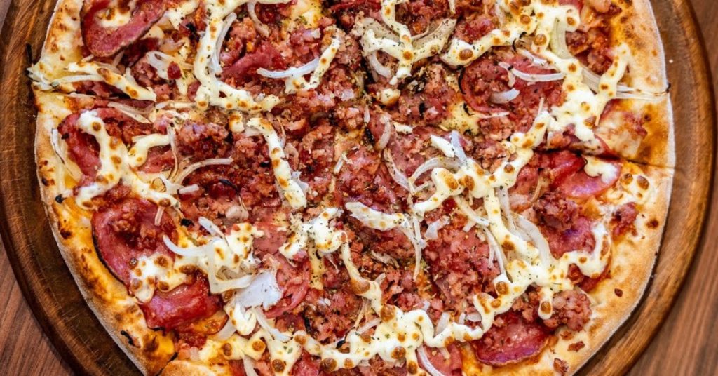 Pizza Pezzi+Tropeira.