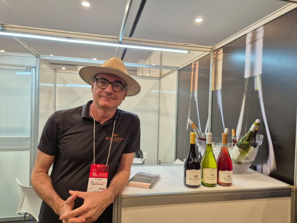 Wander Oliveira, proprietário da vinícola Mil Vidas, em Ritapólis