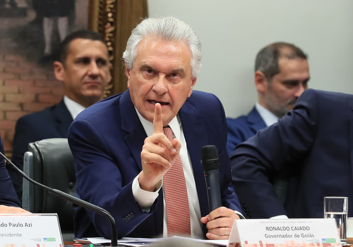 Caiado: não há impedimento para governadores concorrerem à Presidência sem apoio de Bolsonaro