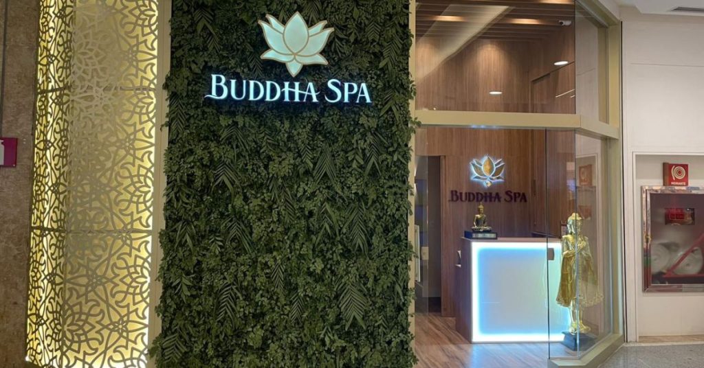 Unidade da rede de spas urbanos Buddha Spa.