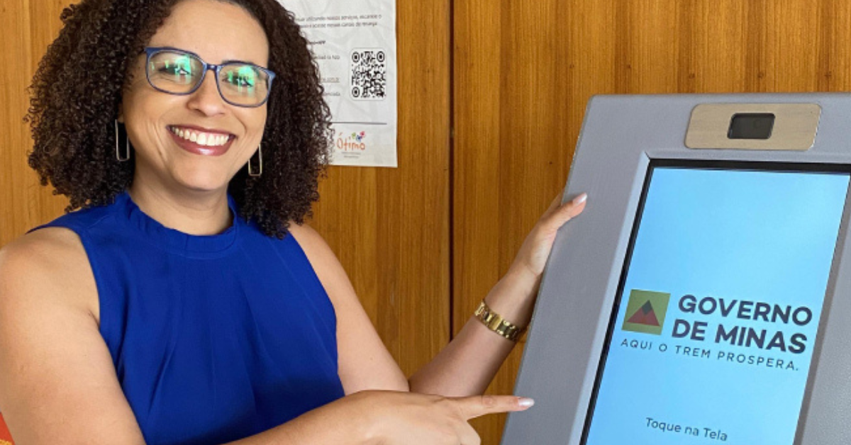 Minas é primeiro estado a oferecer recuperação da conta gov.br por biometria em terminais de autoatendimento
