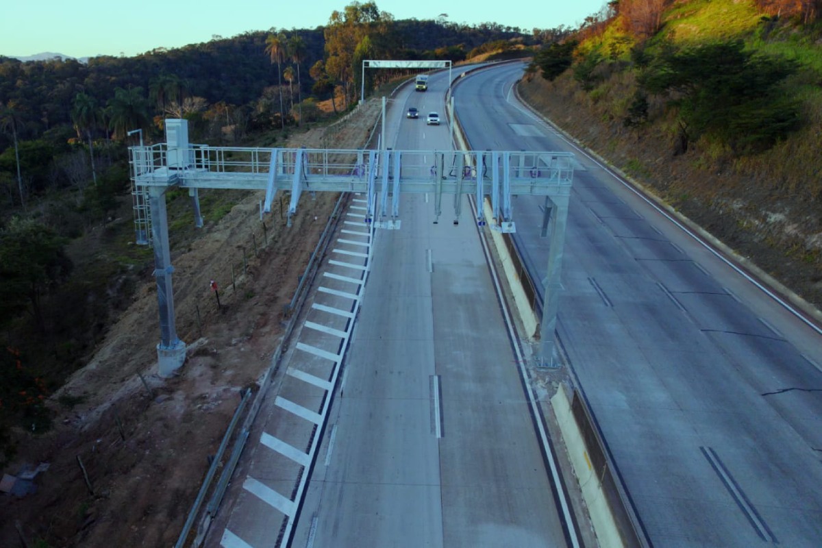 Pedágio na BR-381 entre Caeté e João Monlevade