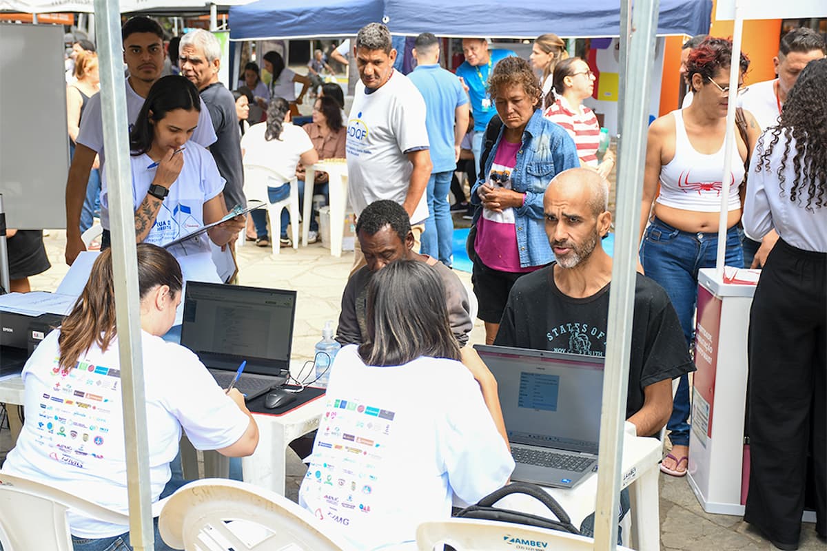 TJMG promove ‘Rua de Direitos’ em BH com serviços gratuitos para população em situação de rua