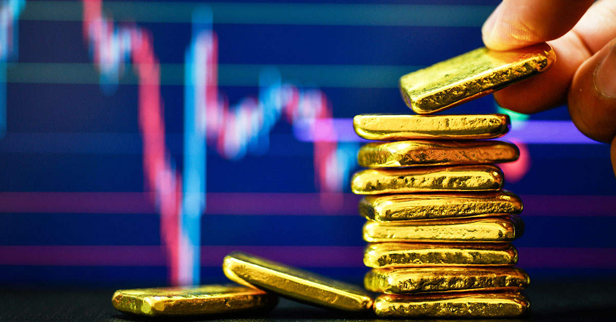 Ouro atinge novo recorde na expectativa de cortes de juros do Fed