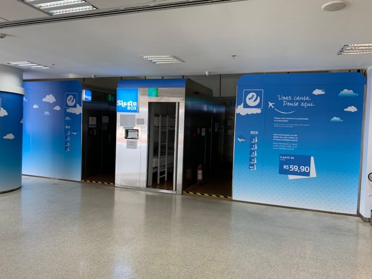 BH Airport terá cabines privativas de descanso a partir de dezembro