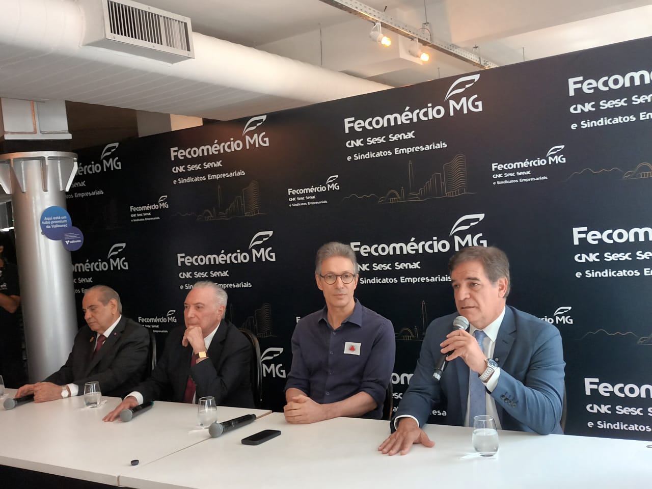Fecomércio-MG defende união nacional; Temer aposta em estabilidade política