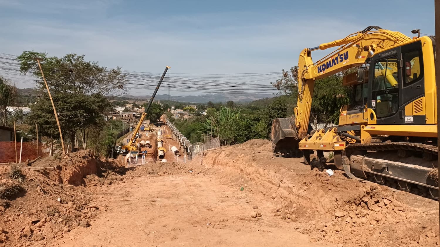Obras da Copasa na RMBH