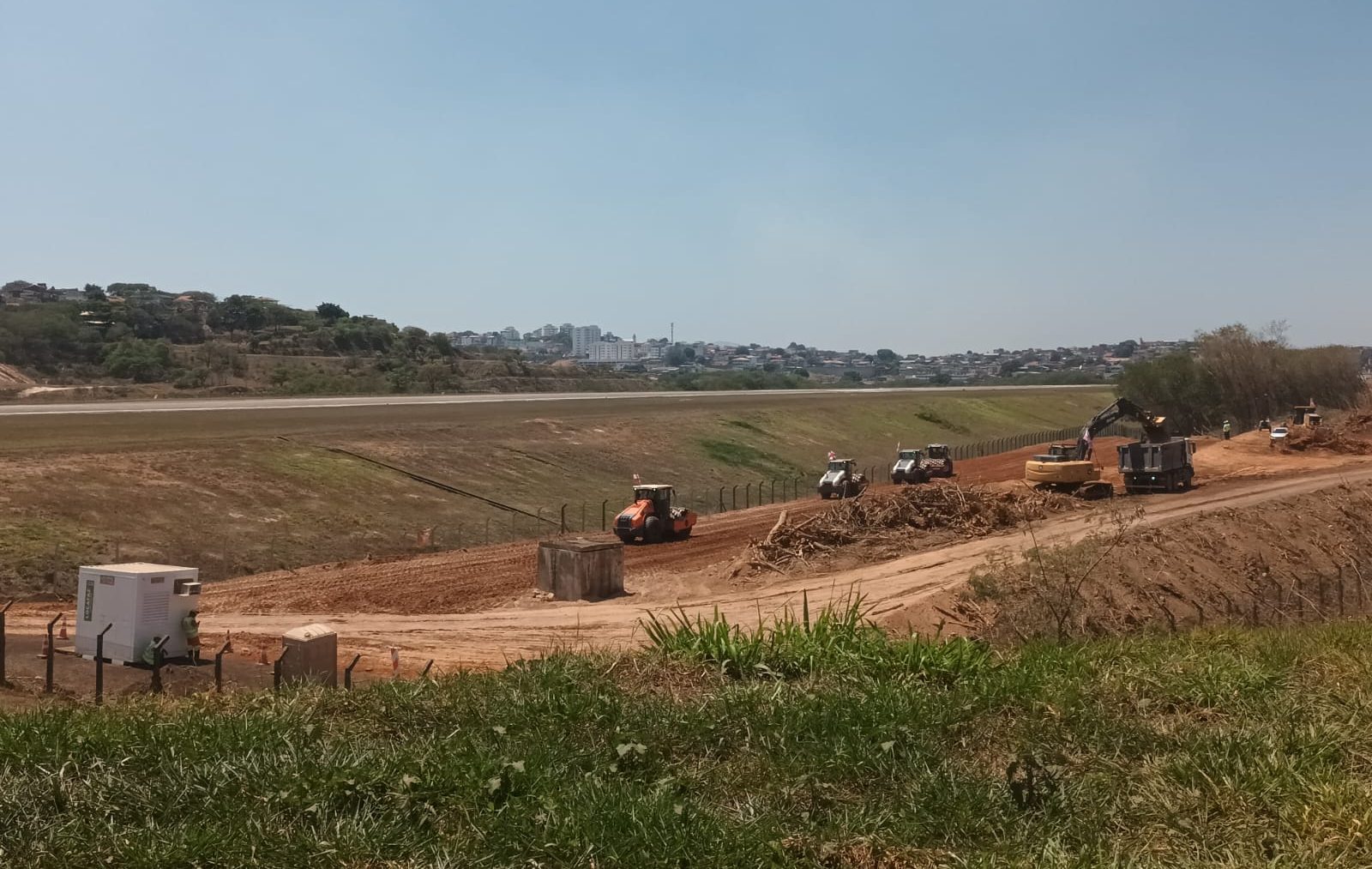 Obras no Aeroporto da Pampulha
