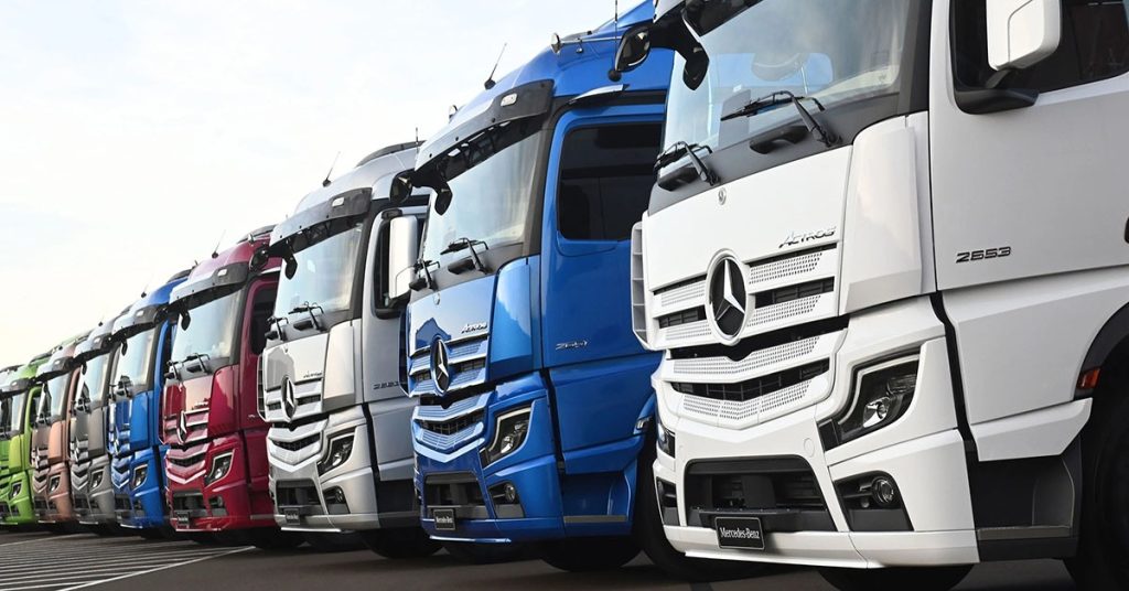 Caminhões da Mercedes-Benz