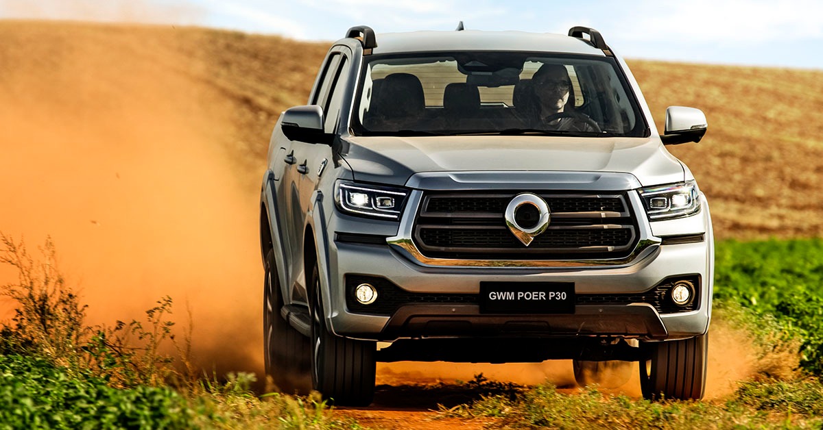 GWM apresenta a Poer P30, sua picape média para o Brasil