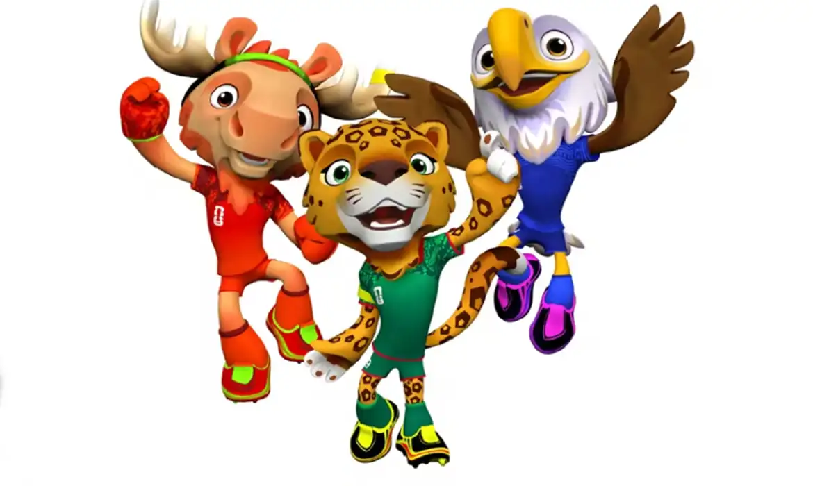 Conheça o trio de mascotes da Copa do Mundo de 2026