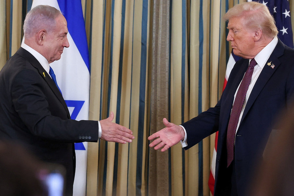 Trump e Netanyahu se reúnem na Casa Branca
