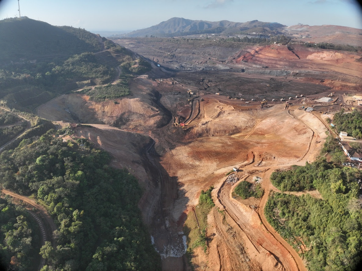 Vale conclui descaracterização da barragem Grupo em Ouro Preto e atinge 60% do programa