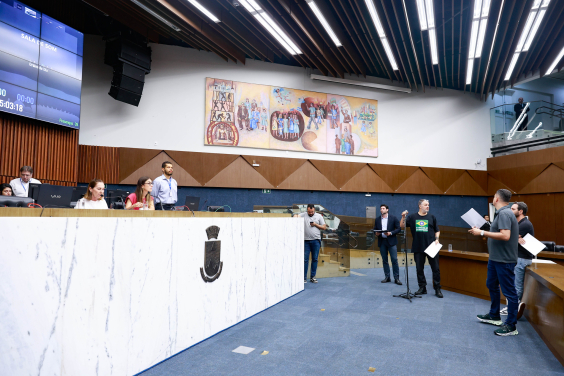 Vereadores rejeitaram emenda que proibia a redução do recuo no caso de áreas de preservação ambiental. | Foto: Cláudio Rabelo/ CMBH