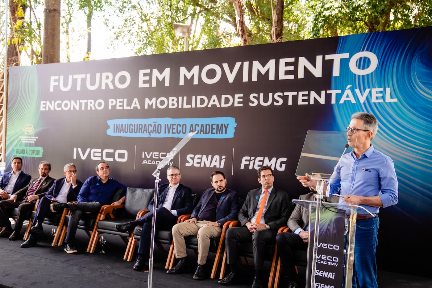 Inauguração do centro de treinamento Iveco Academy em BH