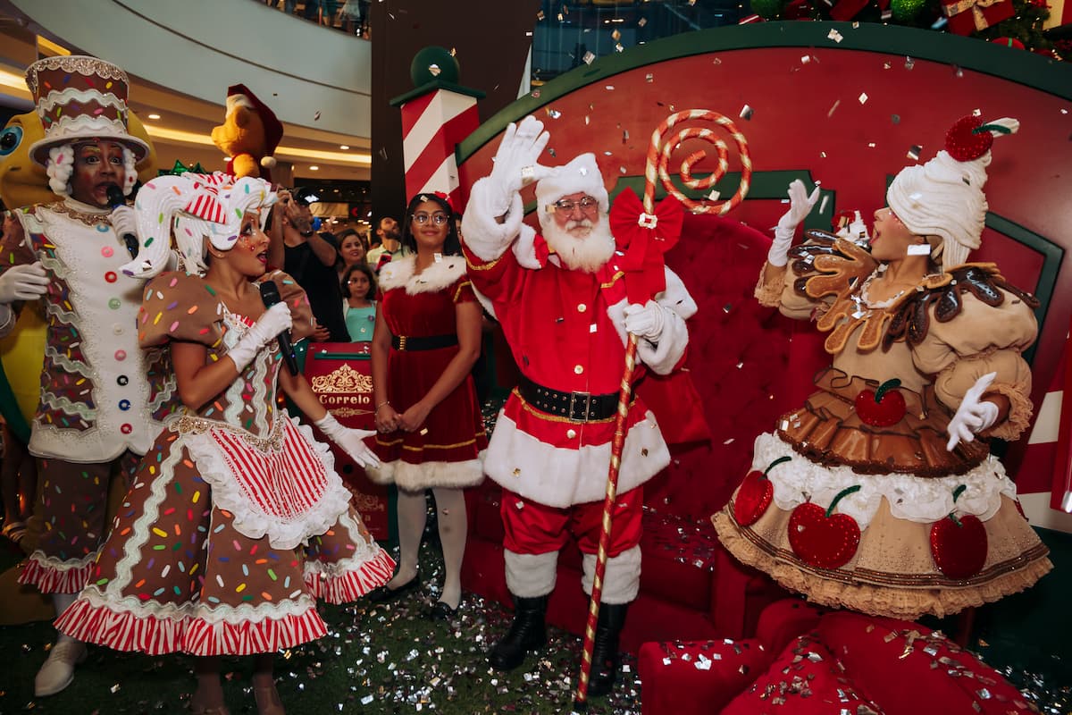 Shoppings de BH recebem Papai Noel em novembro com programação especial de Natal