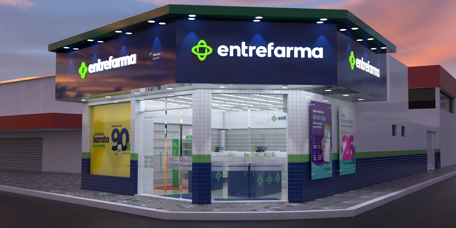 Minas Gerais terá 13 novas farmácias da rede Farmarcas até o fim de 2025