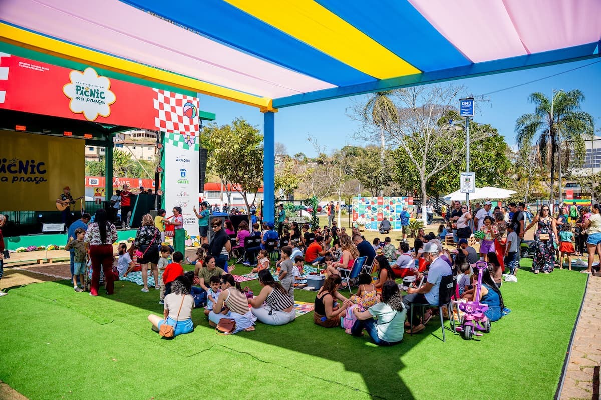 Picnic na Praça celebra o Dia das Crianças no Parque das Mangabeiras