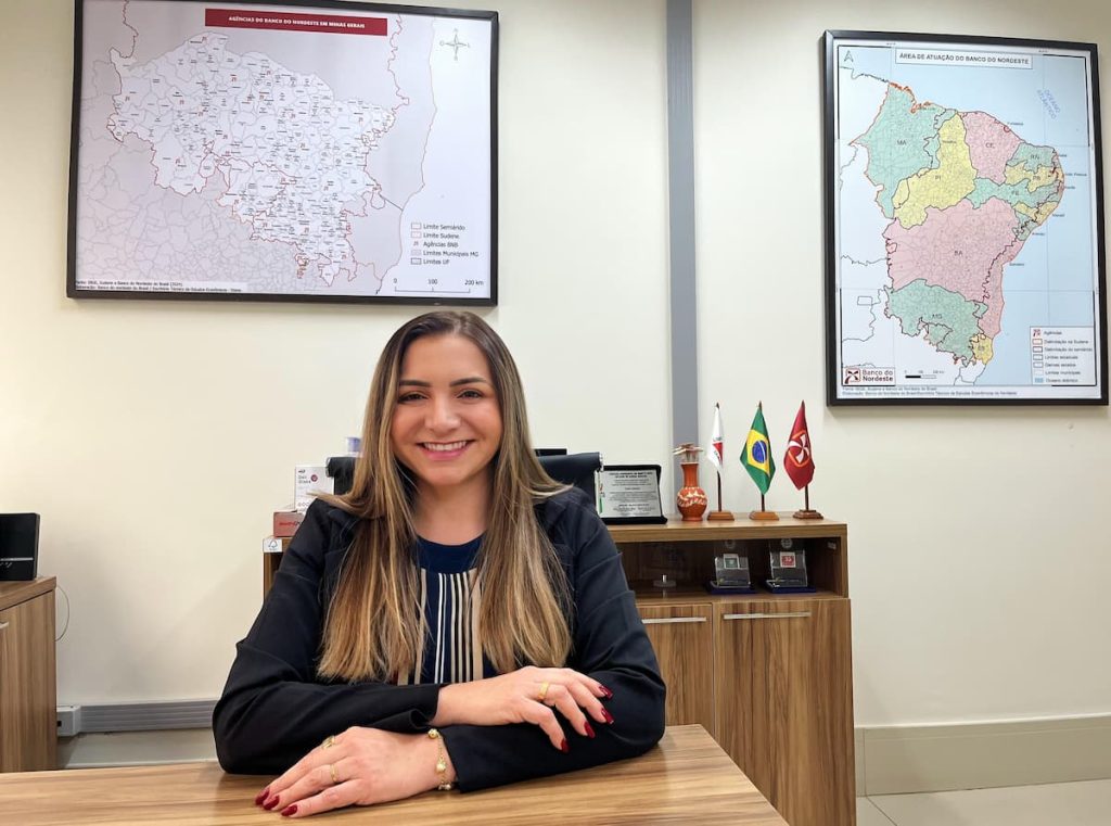 Superintendente em exercício do Banco do Nordeste em Minas Gerais, Clébia Torres