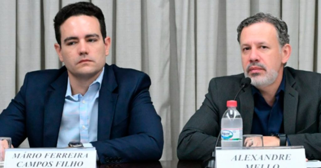 Mário Campos (esquerda) e Alexandre Mello