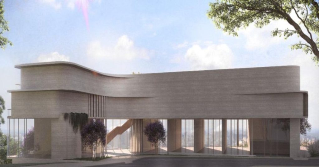 Projeto 3D do Mirante Office em Belo Horizonte, Minas Gerais.