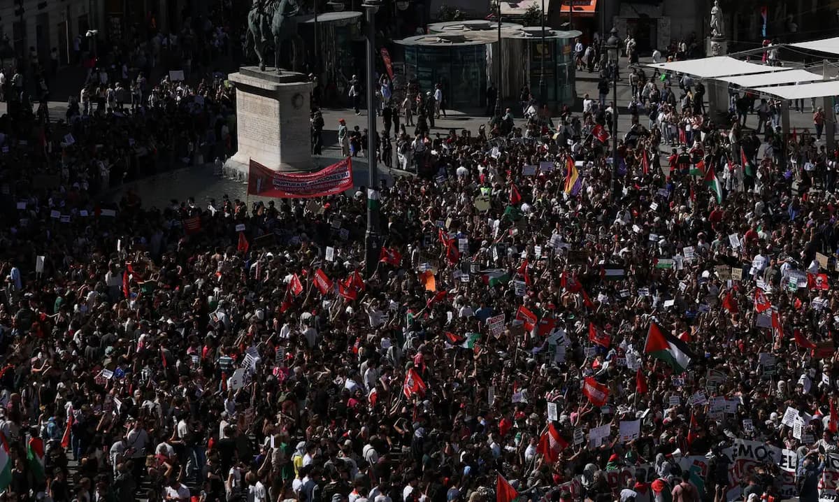 Protestos na Europa fecham ruas após bloqueios de flotilha por Israel