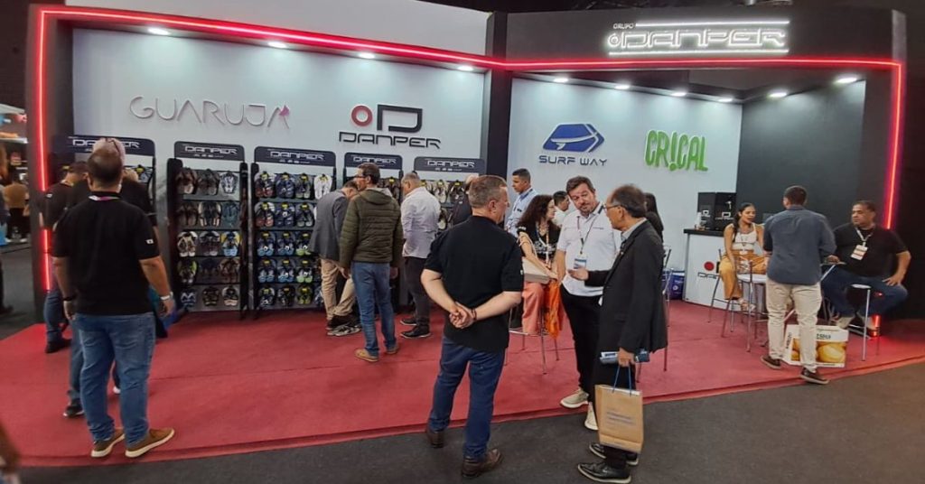 Estande do Grupo Danper na Superminas 2025.