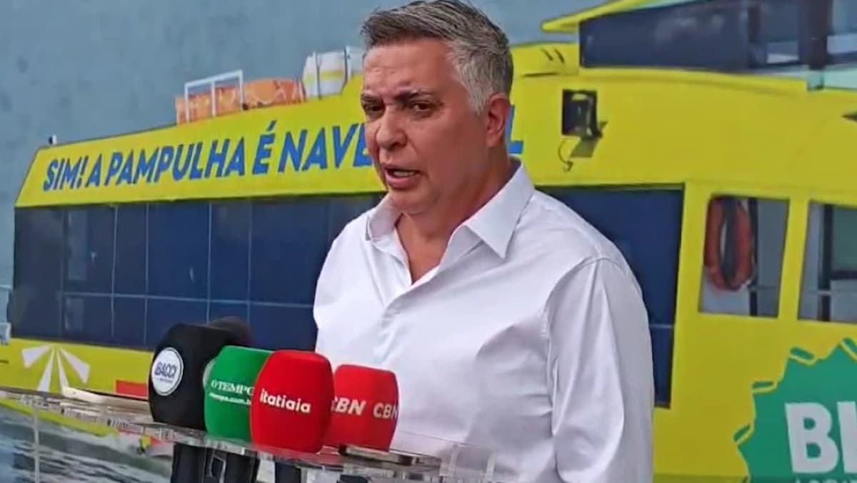Damião cobra governo Zema e diz que Pampulha é navegável graças à Prefeitura de BH