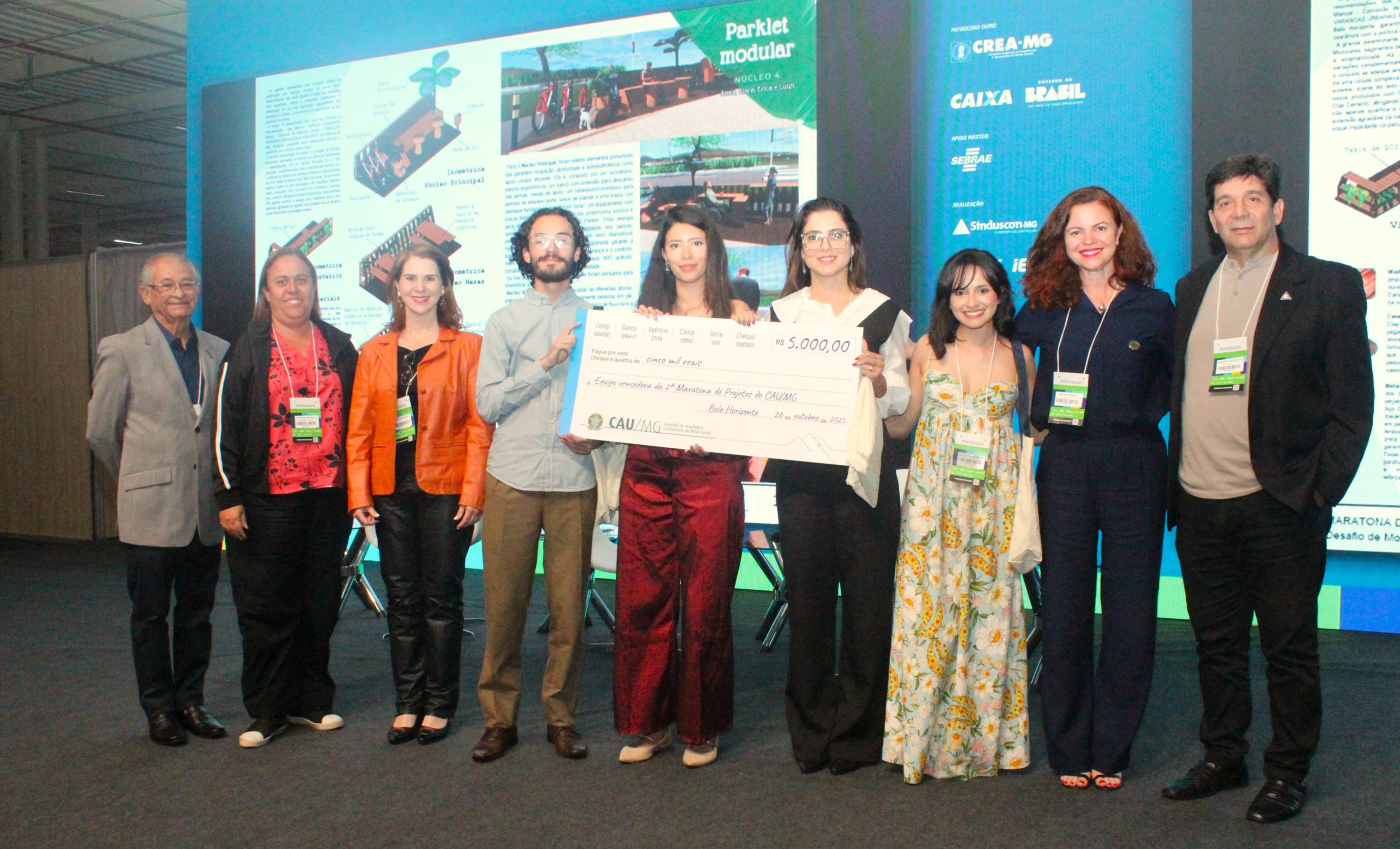 Alunos da Ufop vencem Maratona de Projetos promovida na Minascon 2025