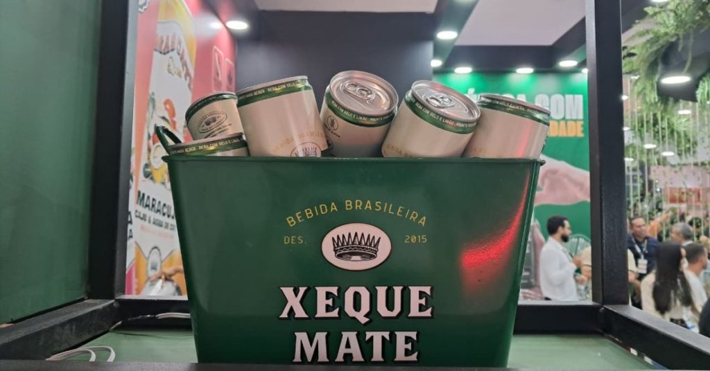 Bebidas da Xeque Mate na Superminas 2025.