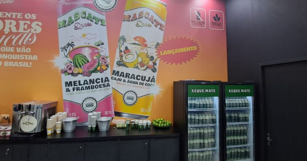 Estande da Xeque Mate na Superminas 2025.