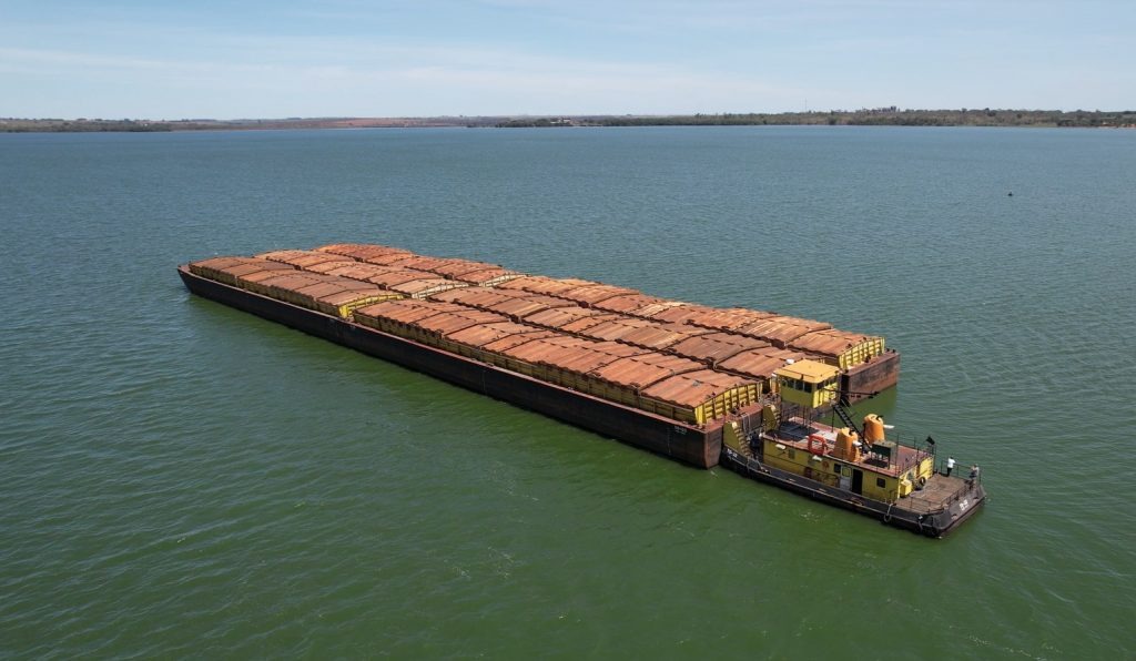 MRS anuncia nova frente logística e investe R$ 1,5 bilhão em operação hidroviária