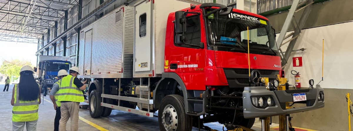 Metrô da Região Metropolitana de Belo Horizonte recebe novos equipamentos de manutenção