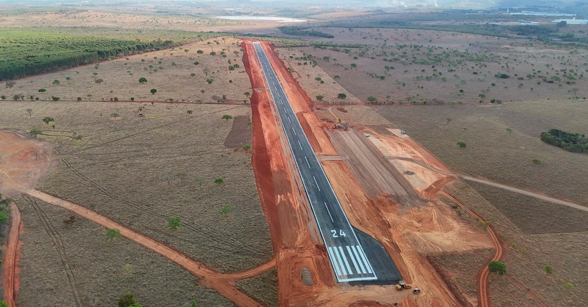 Aeroporto em Sete Lagoas é homologado e deve começar a operar em 2026