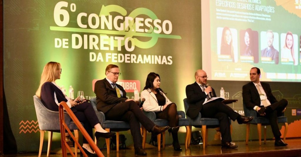 6º Congresso de Direito da Federaminas em Araxá, Minas Gerais.