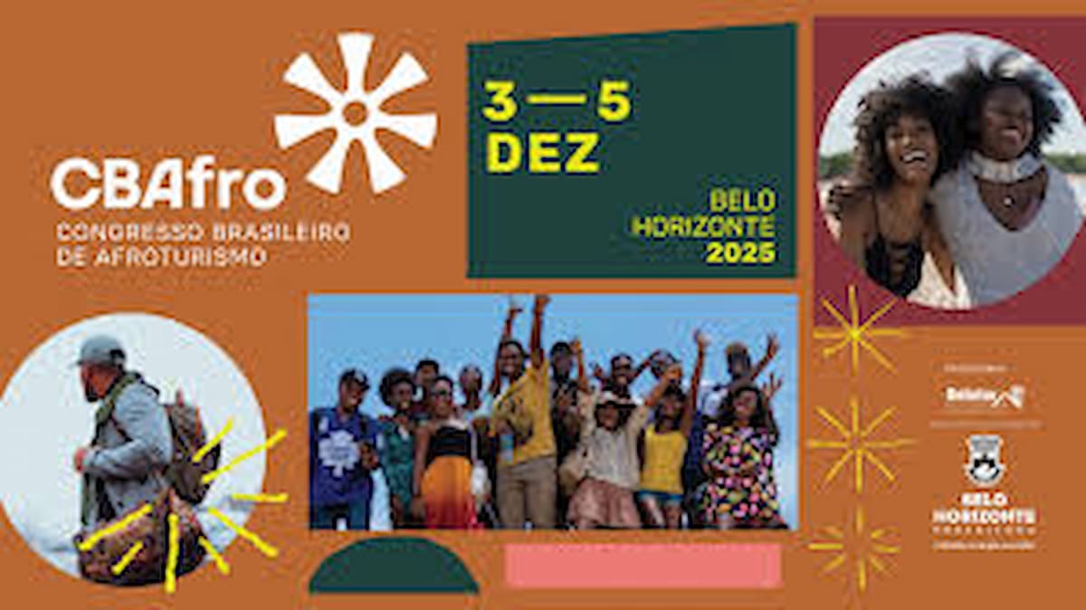 Congresso Brasileiro de Afroturismo (CBAfro) acontece de 3 a 5 de dezembro em BH