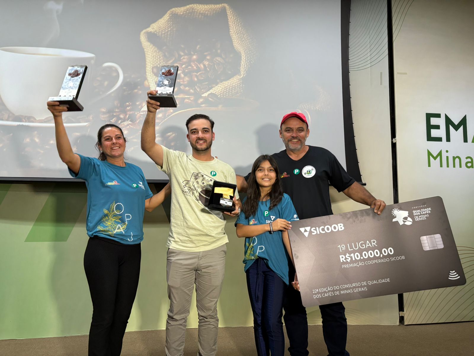 Café de Alto do Jequitibá, na Região Matas de Minas, conquista o título de melhor do Estado em 2025