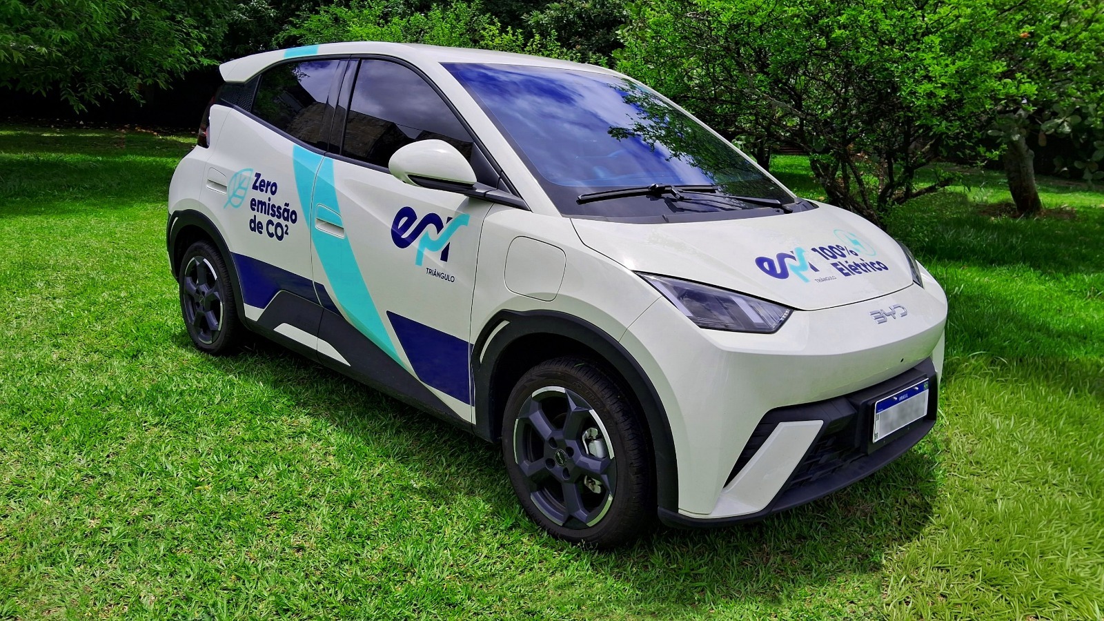 Frota 100% elétrica: concessionária de rodovia mineira passa a operar somente com carros elétricos